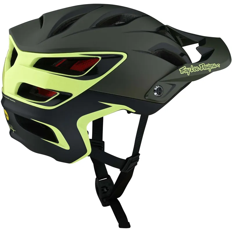 Troy Lee Designs A3 MIPS MTB Helmet Uno Glass Green-1